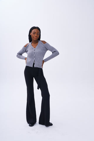 More To Come Flare Trousers