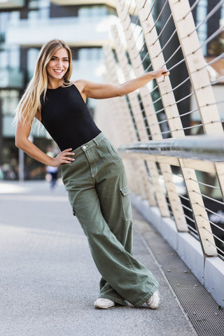Multipocket cargo jeans