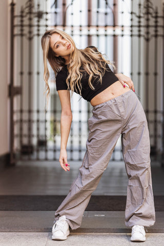 Parachute low rise pants