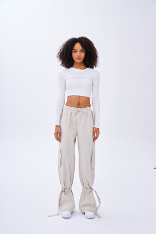 Miss Girl Low Rise Cargo Pants