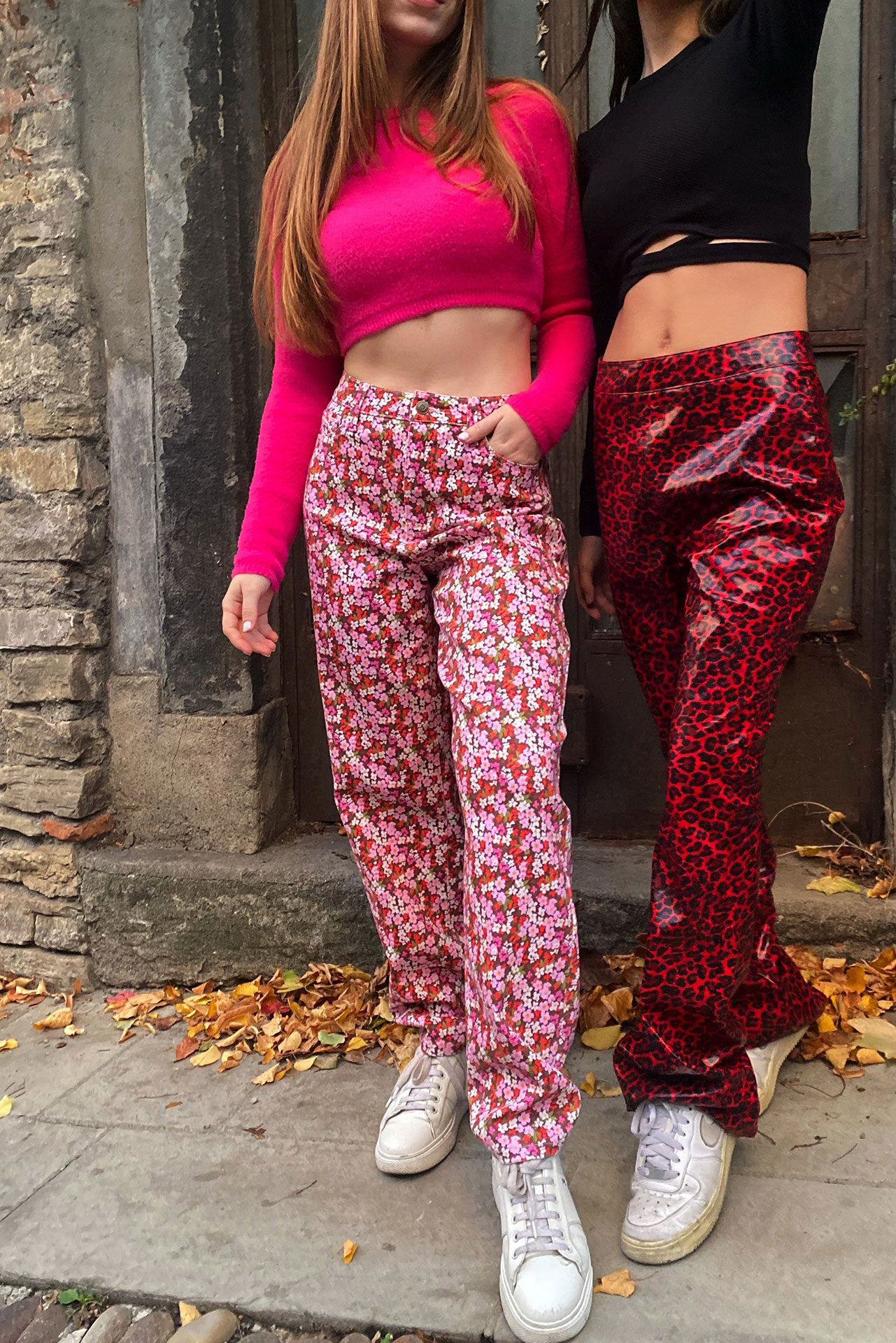 Floral jeans Machine Jean